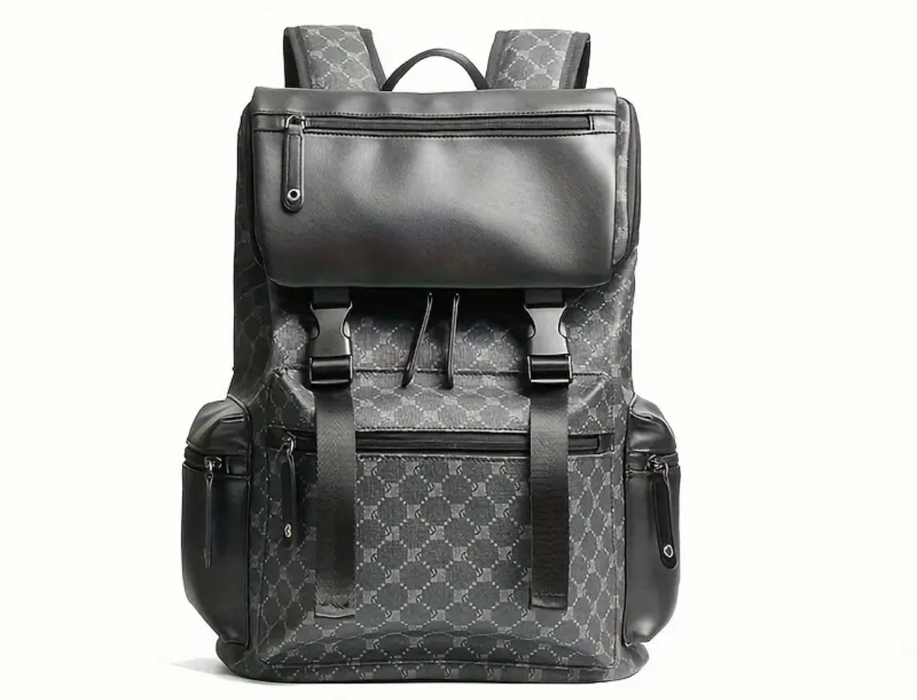 Men’s Executive Series Faux Leather Backpack – Luxury Business & Travel Companion