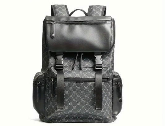 Men’s Executive Series Faux Leather Backpack – Luxury Business & Travel Companion